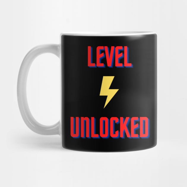 Level Unlocked Gamer Apparel by Topher's Emporium